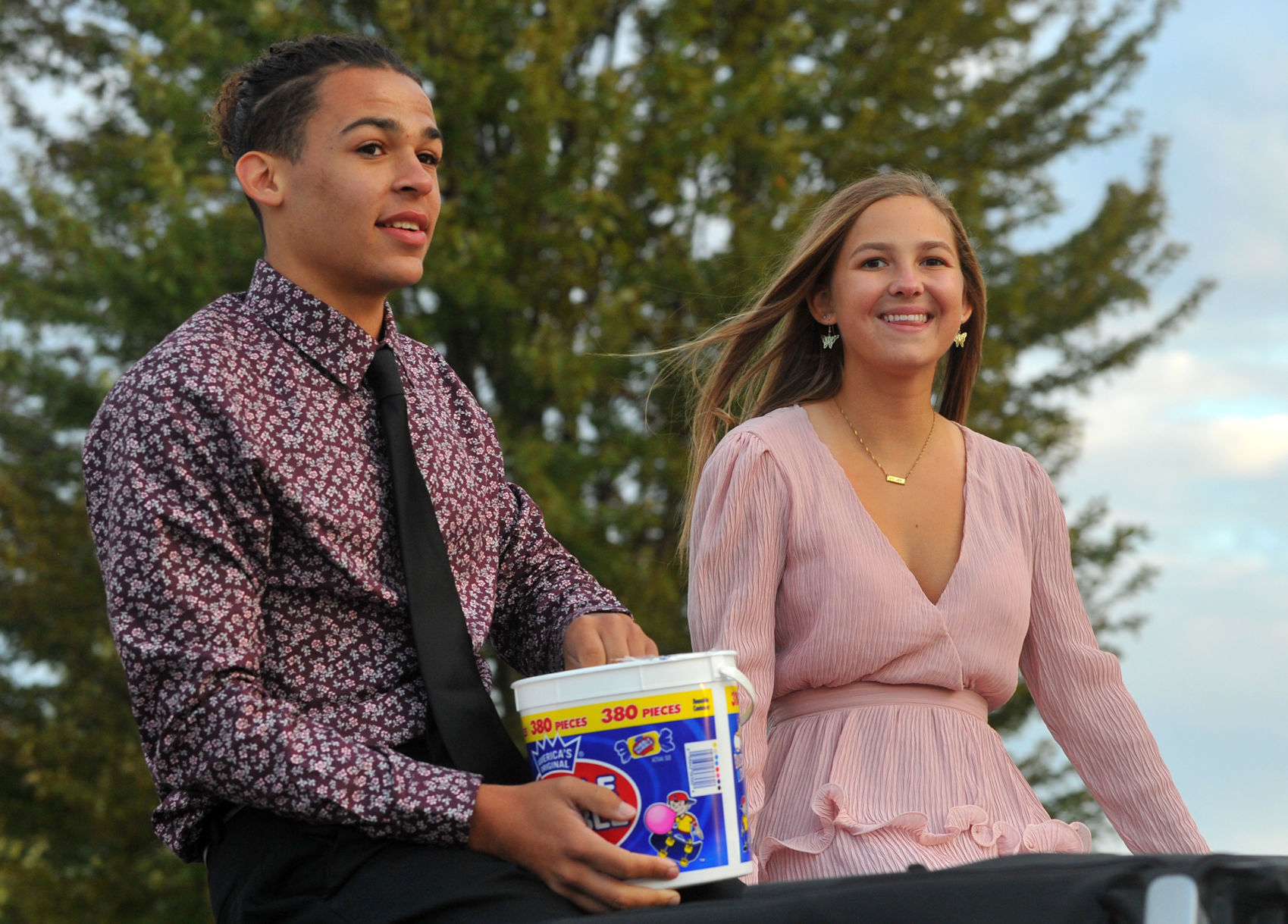 Bettendorf High School homecoming parade.